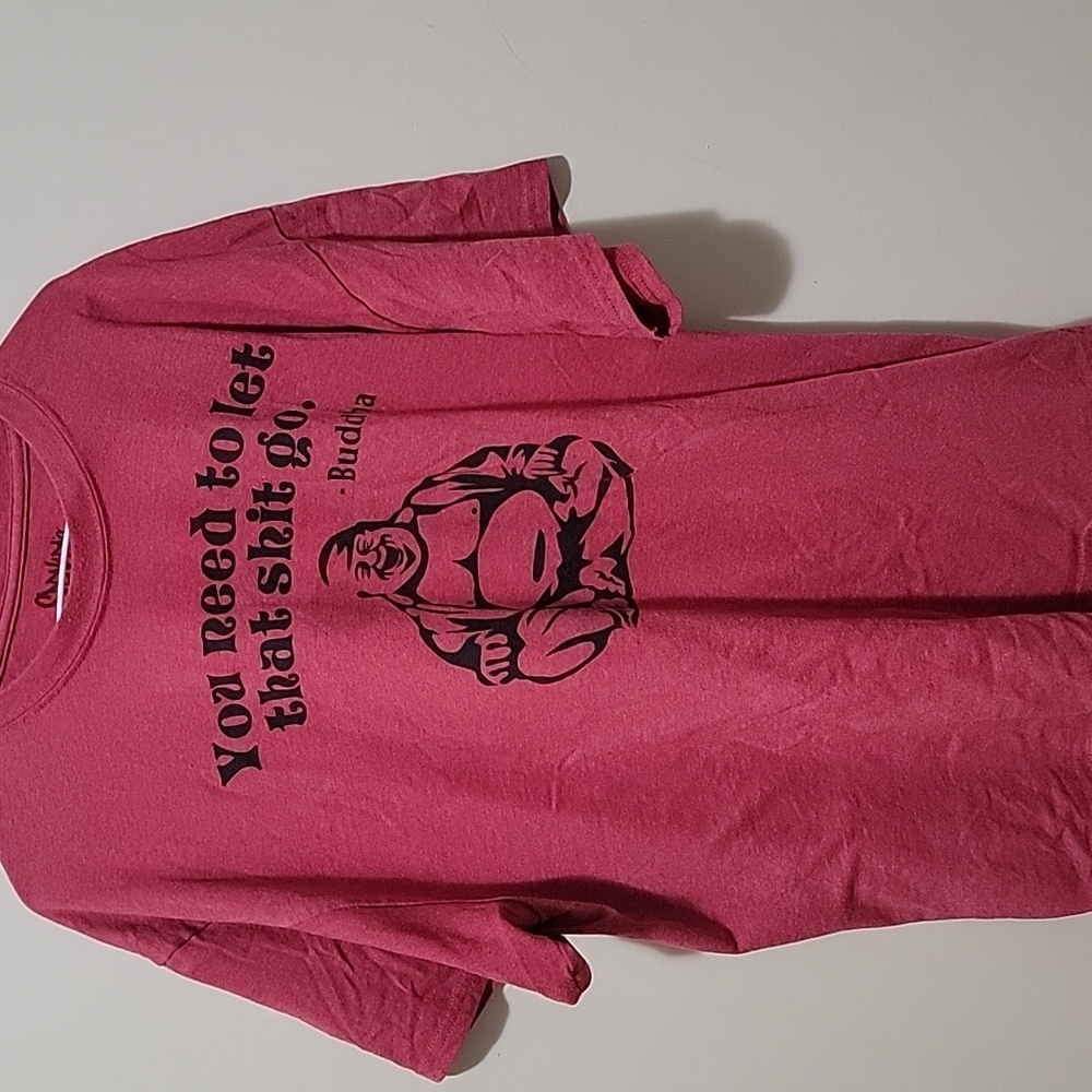 Spencer's Pink Buddha Graphic TeeXL P2p23 L30